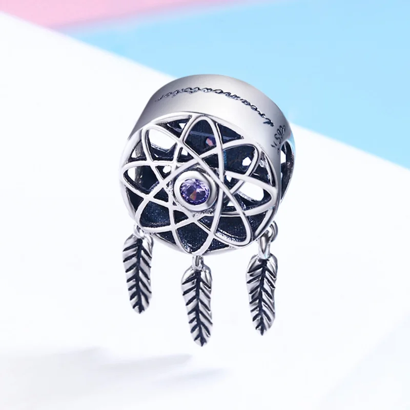 (imagem para) Pandora Style Dreamcatcher Charm - SCC330 - Visualizar 3