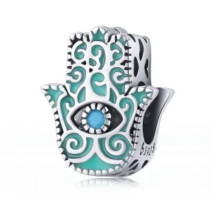 (imagem para) Pandora Style Eye of Fatima Charm - BSC510