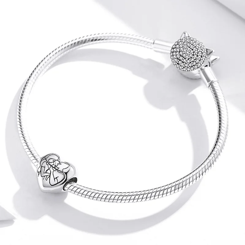 (imagem para) Pandora Style Family Charm - BSC494 - Visualizar 3