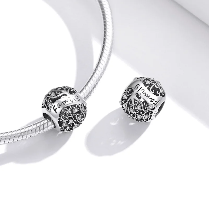 (imagem para) Pandora Style Family Tree Charm - BSC489 - Visualizar 4