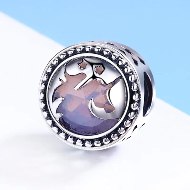 (imagem para) Pandora Style Fantasy Unicorn Charm - SCC377 - Visualizar 3