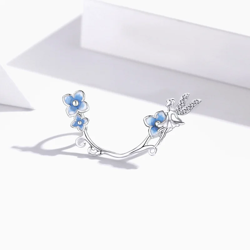 (imagem para) Pandora Style Flower Spirit Charm - BSC391 - Visualizar 2