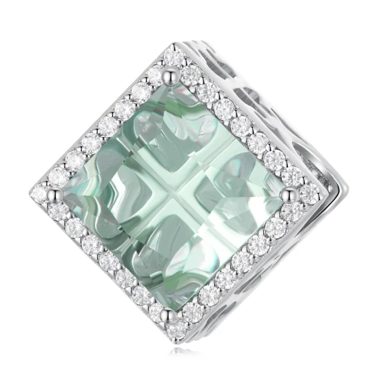 (imagem para) Pandora Style Four Leaf Clover Charm - BSC667