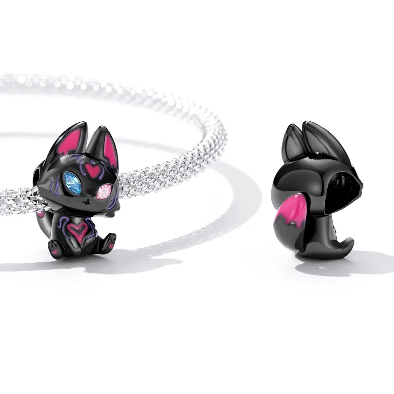 (imagem para) Pandora Style Fox Elf Charm - SCC2223 - Visualizar 4