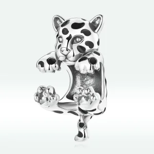 (imagem para) Pandora Style Funny Little Cheetah Charm - BSC556