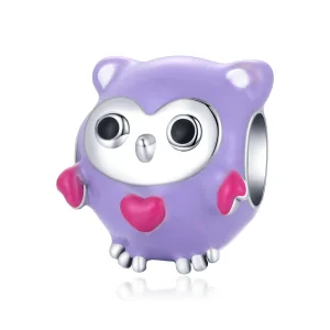 (imagem para) Pandora Style Funny Owl Charm - SCC1932