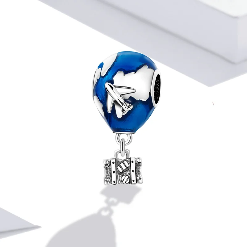 (imagem para) Pandora Style Globetrotter - Hot Air Balloon Charm - SCC2028 - Visualizar 2