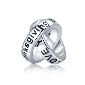 (imagem para) Pandora Style Grateful to You Charm - SCC227