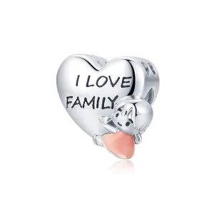 (imagem para) Pandora Style I Love My Home Charm - BSC478