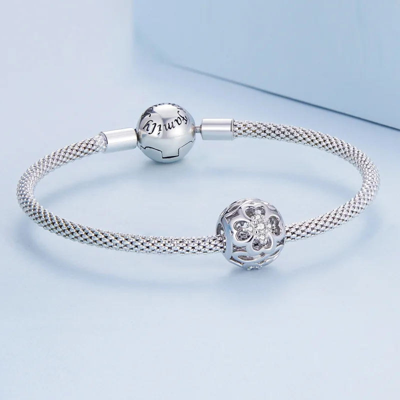 (imagem para) Pandora Style Infinite Heart Charm - BSC664 - Visualizar 4