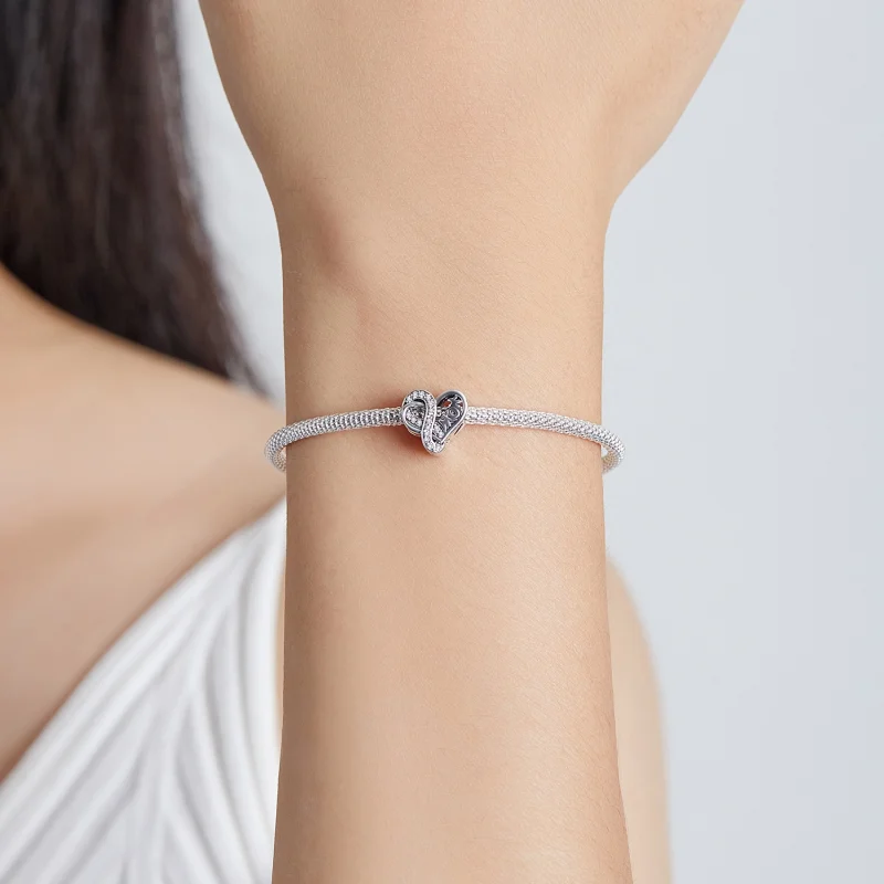 (imagem para) Pandora Style Infinite Love Charm - BSC516 - Visualizar 5