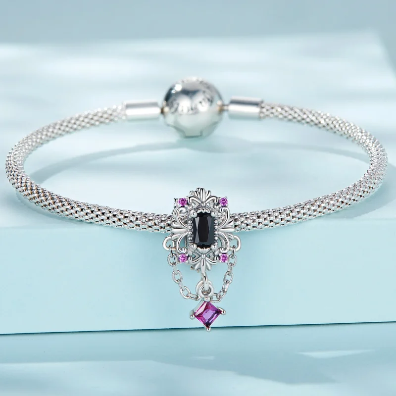 (imagem para) Pandora Style Iris Charm - SCC2379 - Visualizar 3