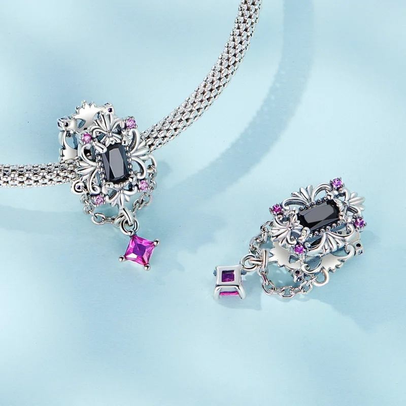 (imagem para) Pandora Style Iris Charm - SCC2379 - Visualizar 4