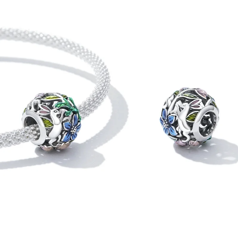(imagem para) Pandora Style Jungle Secret Charm - SCC2208 - Visualizar 4