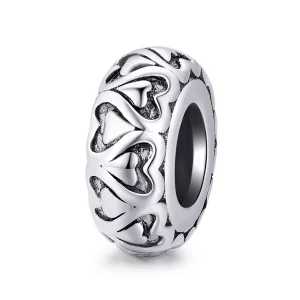 (imagem para) Pandora Style Lace Love Spacer Charm - SCC1949