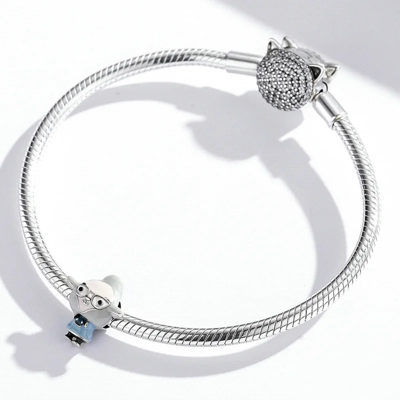 (imagem para) Pandora Style Lamb Lawyer Charm - SCC1965 - Visualizar 3