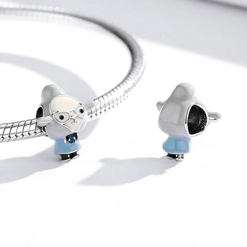 (imagem para) Pandora Style Lamb Lawyer Charm - SCC1965 - Visualizar 4