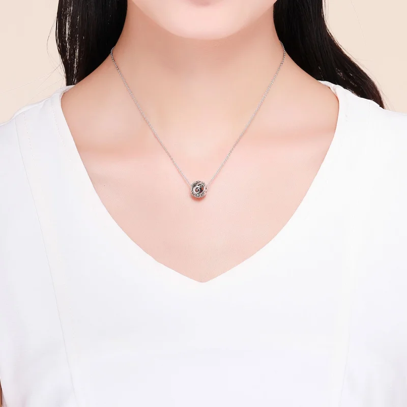 (imagem para) Pandora Style Letter-E Charm - SCC738-E - Visualizar 5