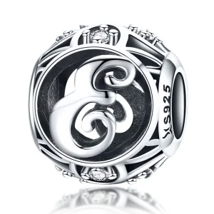 (imagem para) Pandora Style Letter-E Charm - SCC738-E