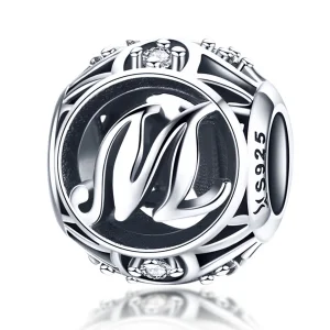 (imagem para) Pandora Style Letter-M Charm - SCC738-M