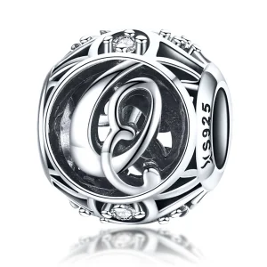 (imagem para) Pandora Style Letter-Q Charm - SCC738-Q