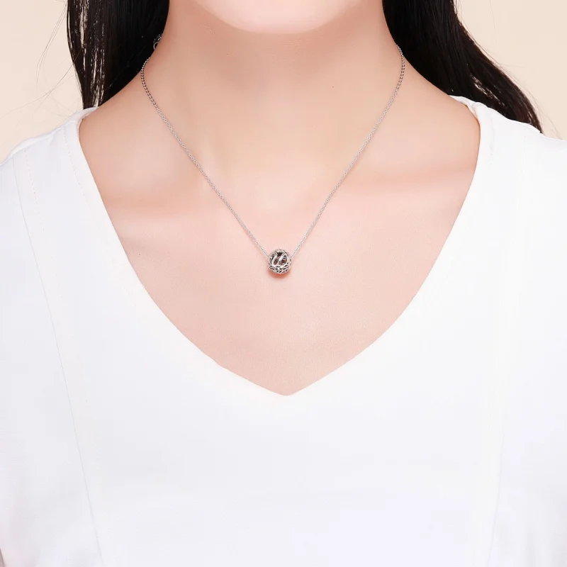 (imagem para) Pandora Style Letter-U Charm - SCC738-U - Visualizar 5