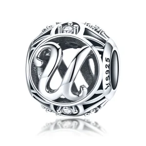 (imagem para) Pandora Style Letter-U Charm - SCC738-U