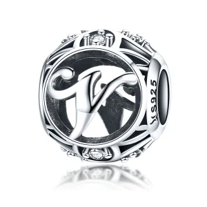 (imagem para) Pandora Style Letter-V Charm - SCC738-V