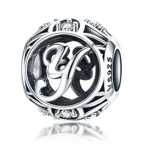 (imagem para) Pandora Style Letter-Y Charm - SCC738-Y