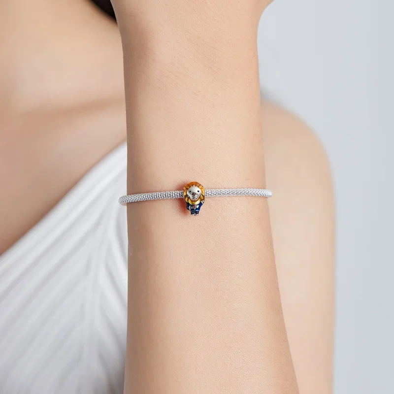 (imagem para) Pandora Style Lion Mayor Charm - SCC1963 - Visualizar 5