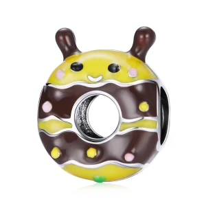 (imagem para) Pandora Style Little Bee Donuts Charm - SCC1878
