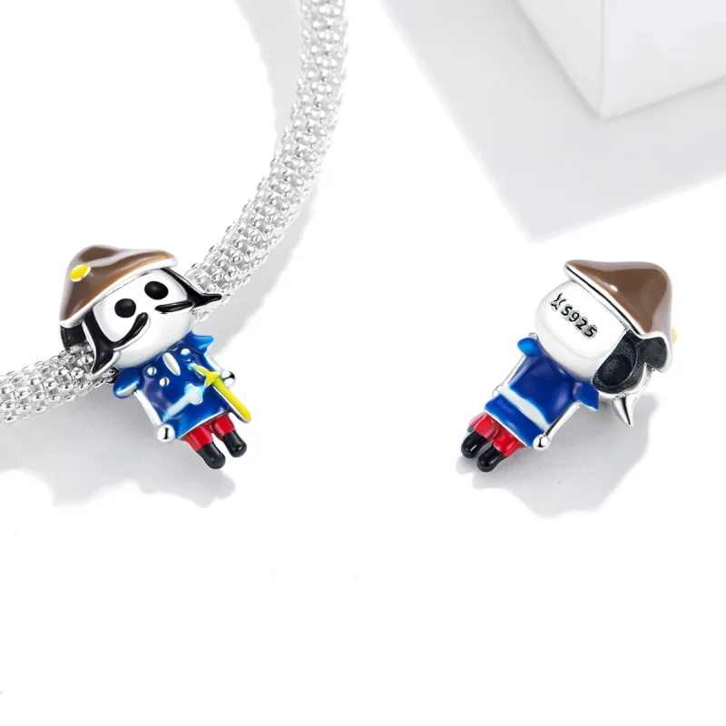 (imagem para) Pandora Style Little Guard Charm - SCC1639 - Visualizar 4