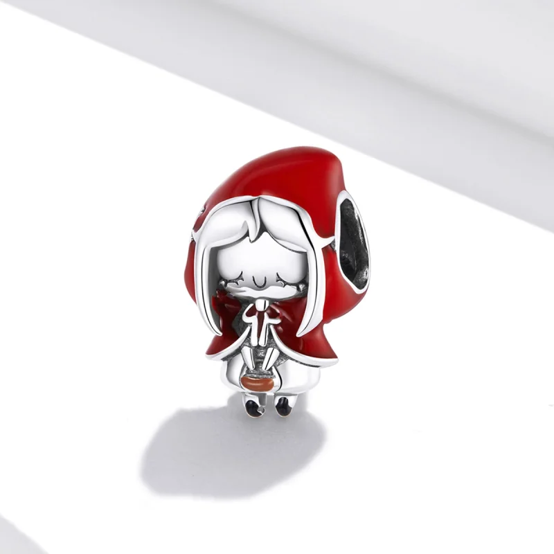(imagem para) Pandora Style Little Red Riding Hood Charm - SCC1890 - Visualizar 2