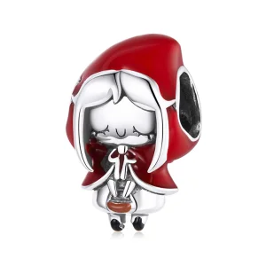 (imagem para) Pandora Style Little Red Riding Hood Charm - SCC1890