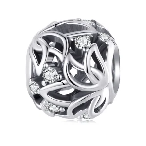 (imagem para) Pandora Style Lotus Charm - BSC675
