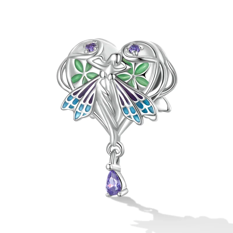 (imagem para) Pandora Style Love Angel Charm - SCC2296 - Visualizar 2