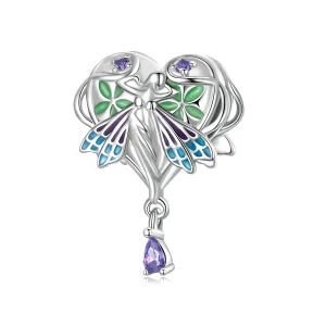 (imagem para) Pandora Style Love Angel Charm - SCC2296