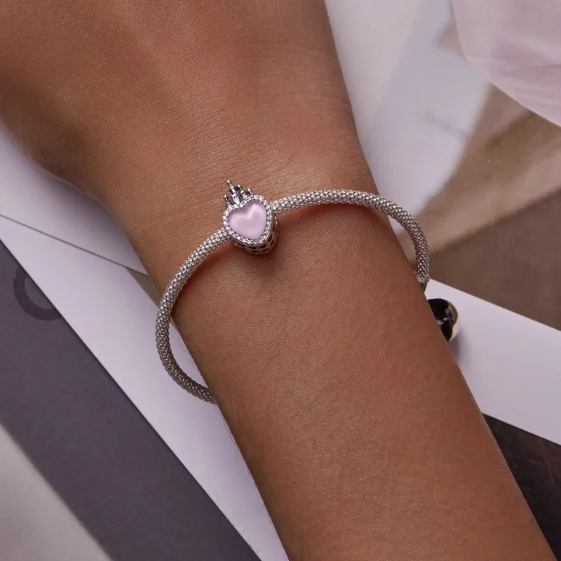 (imagem para) Pandora Style Love Castle Charm - SCC2207 - Visualizar 6