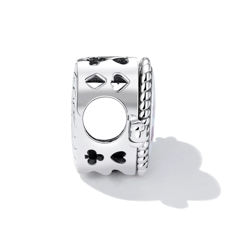 (imagem para) Pandora Style Love Clock Charm - SCC2245 - Visualizar 3