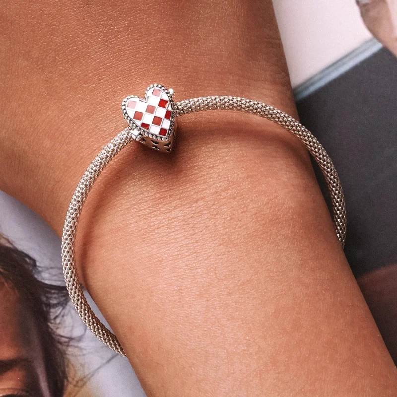 (imagem para) Pandora Style Love Clock Charm - SCC2245 - Visualizar 6