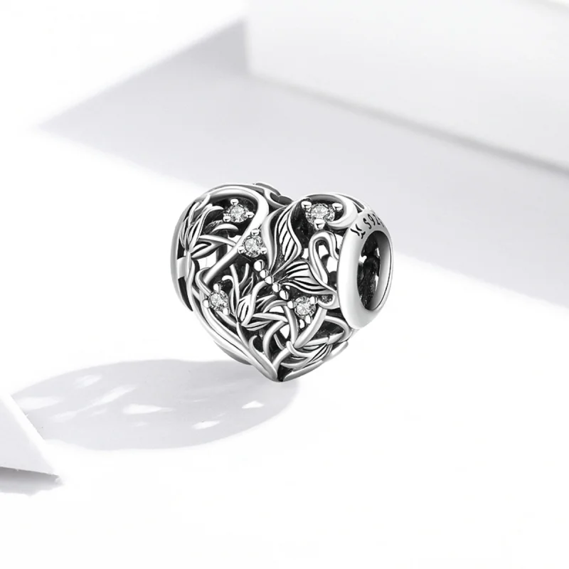 (imagem para) Pandora Style Love Garden Charm - SCC2098 - Visualizar 2