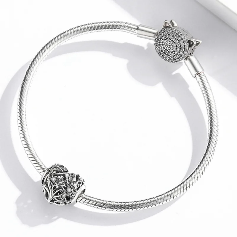 (imagem para) Pandora Style Love Garden Charm - SCC2098 - Visualizar 3