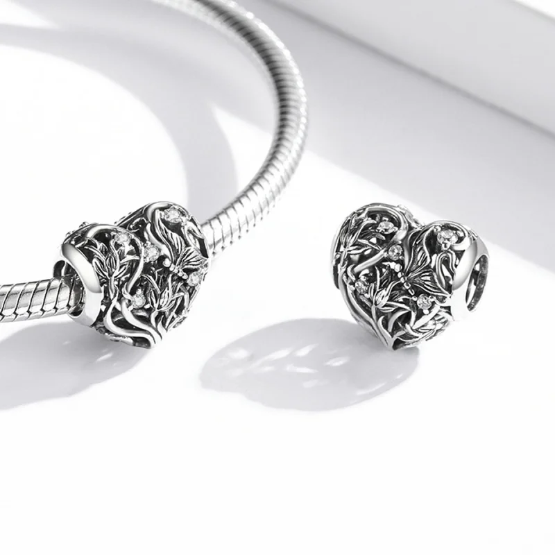 (imagem para) Pandora Style Love Garden Charm - SCC2098 - Visualizar 4