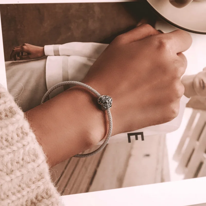 (imagem para) Pandora Style Love Garden Charm - SCC2098 - Visualizar 5