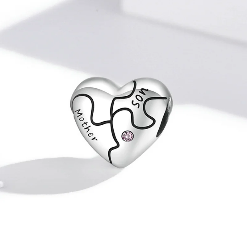 (imagem para) Pandora Style Love Puzzle Charm - SCC1976 - Visualizar 2