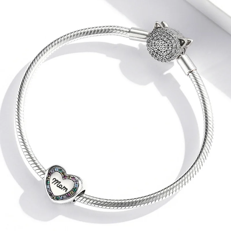 (imagem para) Pandora Style Love Tree of Life Charm - BSC567 - Visualizar 3