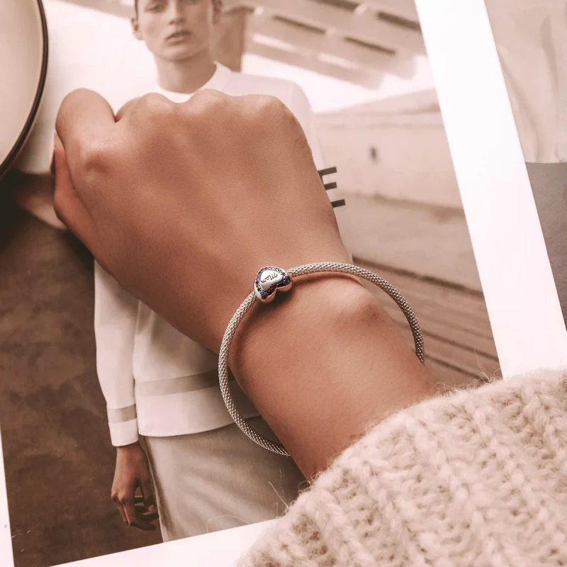 (imagem para) Pandora Style Love Tree of Life Charm - BSC567 - Visualizar 6