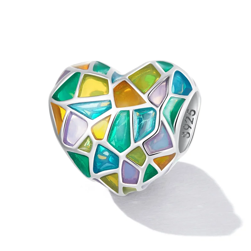 (imagem para) Pandora Style Love Window Charm - SCC2266 - Visualizar 2