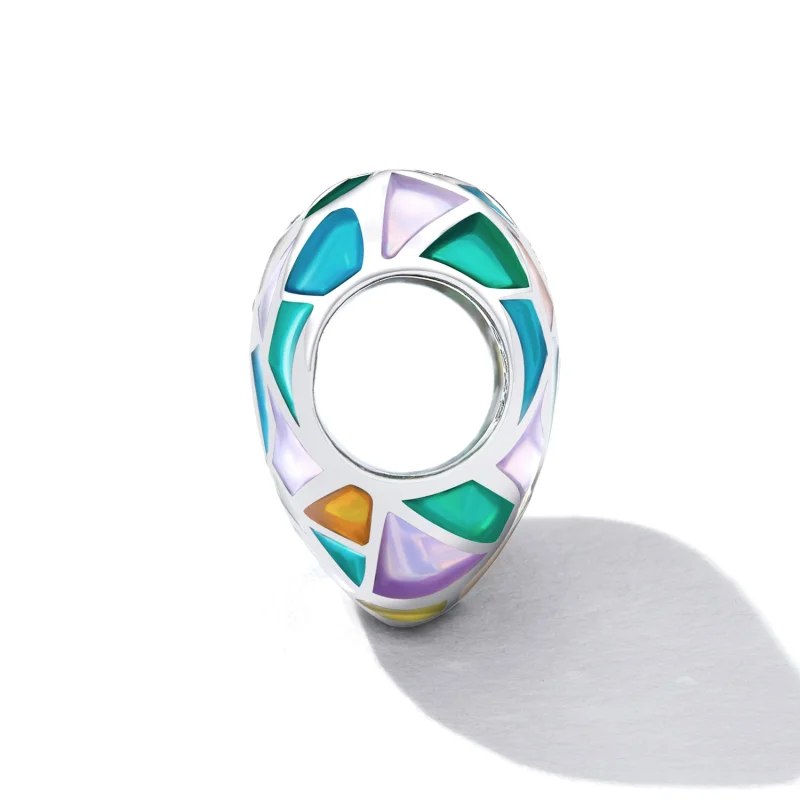 (imagem para) Pandora Style Love Window Charm - SCC2266 - Visualizar 3