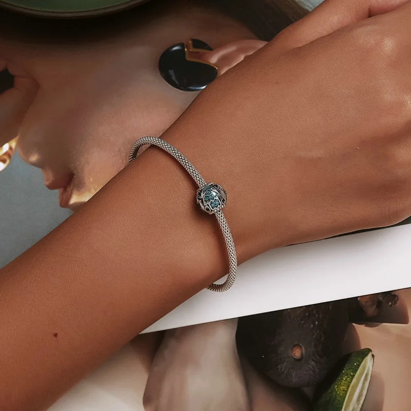 (imagem para) Pandora Style Lucky Hand Charm - BSC565 - Visualizar 6